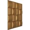 Ekena Millwork 19 5/8in. W x 19 5/8in. H Baile EnduraWall Decorative 3D Wall Panel Covers 2.67 Sq. Ft. WP20X20BABGL - alternate 2